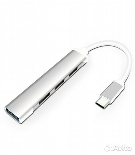 Usb хаб 3.0 разветвитель для macbook ноутбук