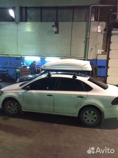 Багажник бокс на крышу volkswagen polo