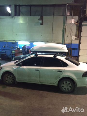 Багажник бокс на крышу volkswagen polo