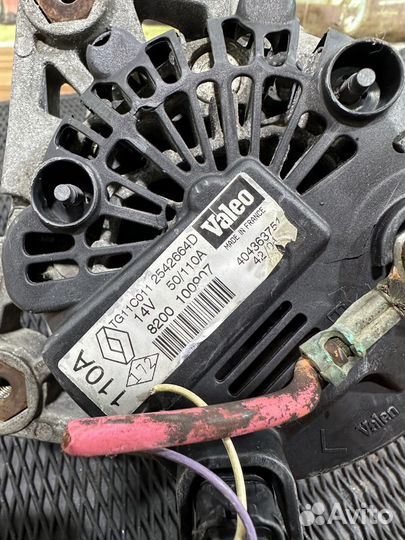 Генератор оригинал 110A Рено Меган 2