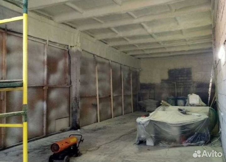 Утепление гаража пенополиуретаном (ппу)