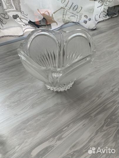 Ваза хрустальная СССР