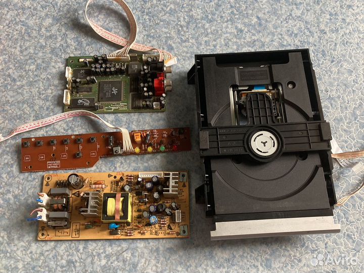 Запчасти от двд