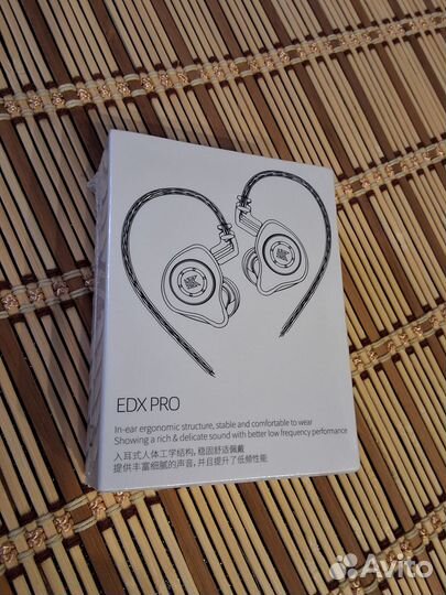 Новые наушники KZ EDX Pro