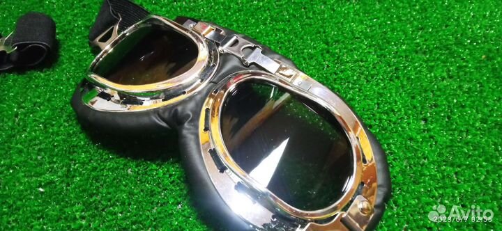 Очки байкера стиле ретро 