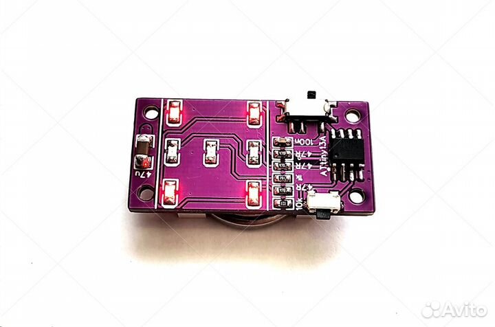 Обучающий электронный конструктор: Игральная кость