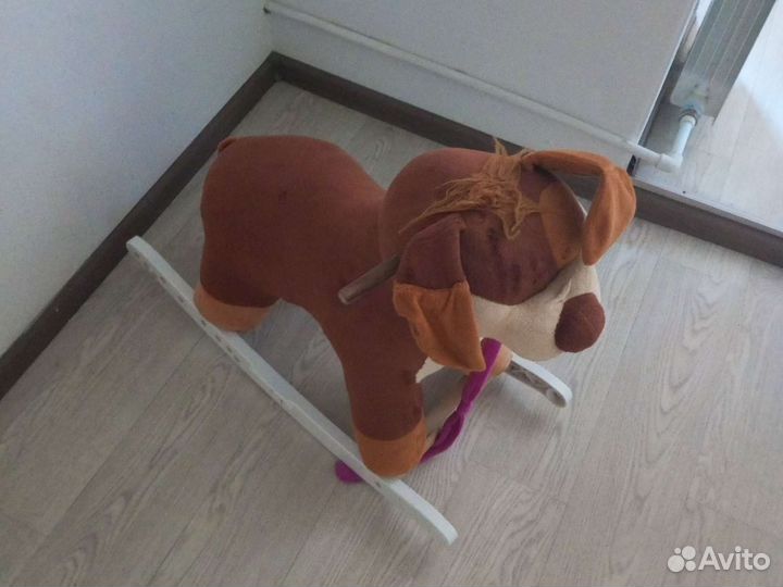 Качалка собака