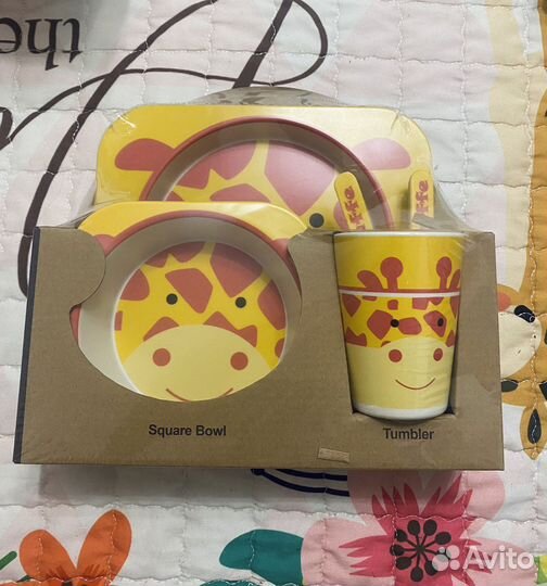 Бамбуковая посуда детская