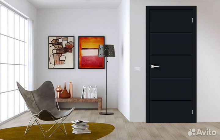 Межкомнатные двери в стиле минимализм