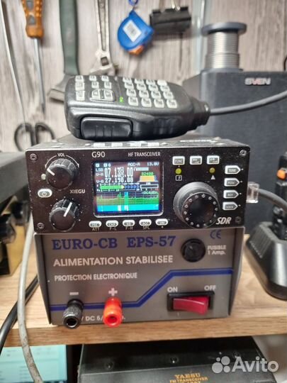 Трансивер xiegu g90 + блок питания + антенна
