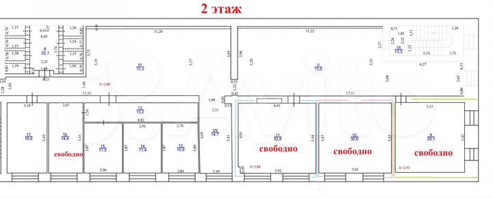 Офис, 29.1 м²