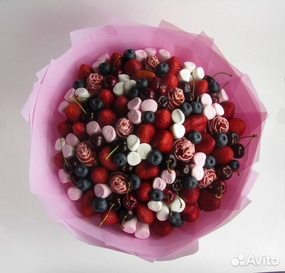 Букет из клубники в шоколаде
