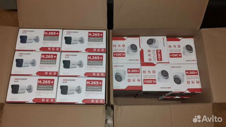 IP камеры 2Мп Hikvision DS-2cd1023g0e-I есть опт
