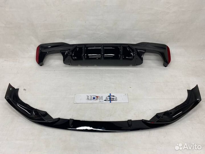 Обвес BMW G30 диффузор м5 губа
