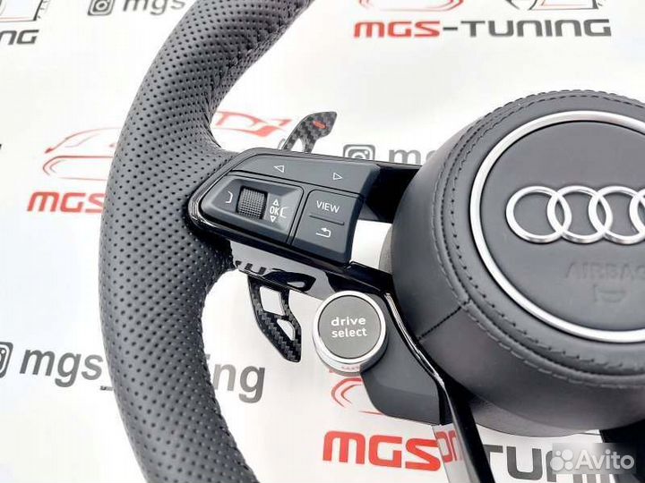 Руль Audi RS с подушкой Ауди A7 4K RS7 А7 2017+