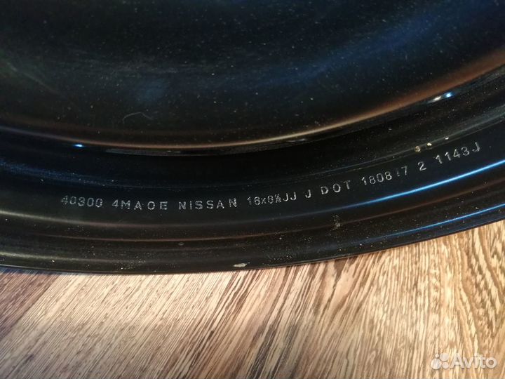 Диск колеса nissan Tiida,X-Trail Qashqai J11, Juke