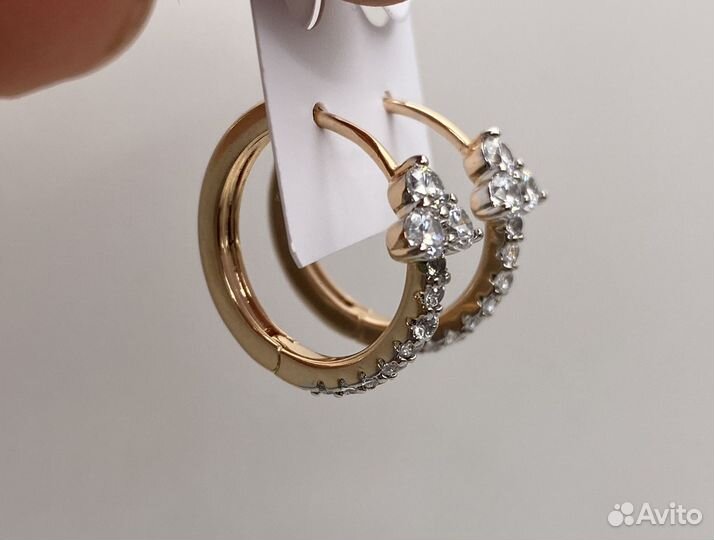 Серьги, classic