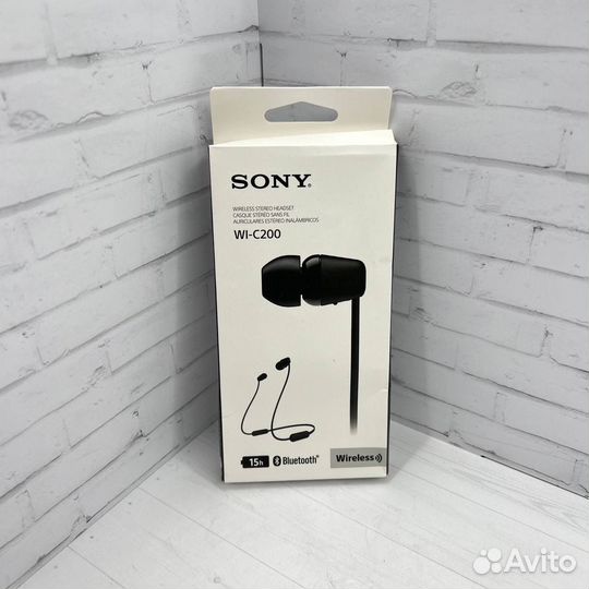 Наушники sony WI-C 200