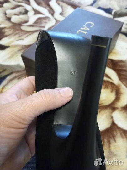 Туфли женские натуральная замша, 37 размер