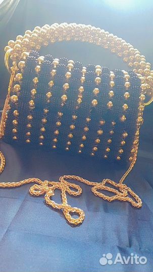 Сумка из бусин ручной работы