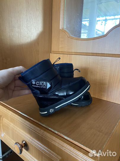 Зимние ботинки дутики