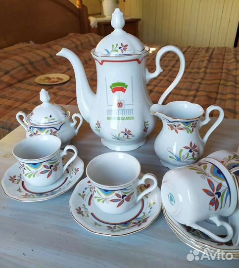 Кофейный сервиз, новый, china of boheme