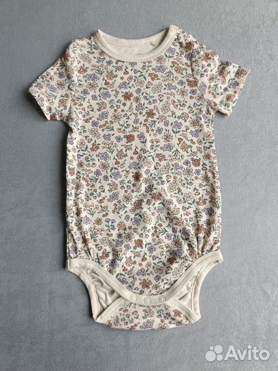 Боди для девочки 74 80 Новый короткий рукав