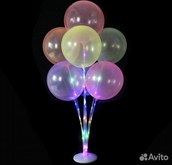 Для воздушных шаров подставка с подсветкой