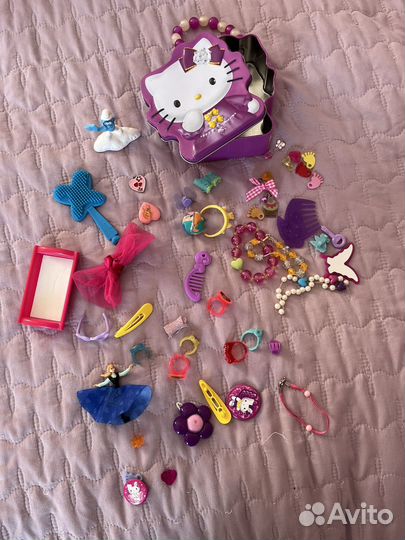 Мелочевка хэлоу китти, для кукол,винкс,барби