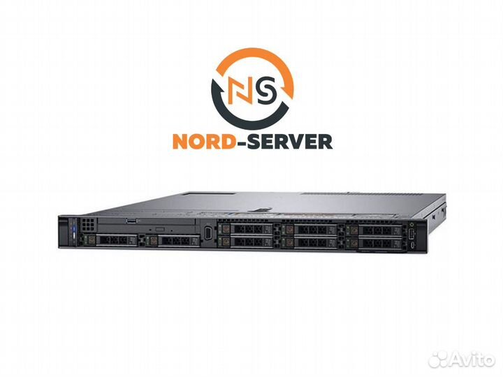 Сервер dell R640 8SFF 2x Gold 6142 768GB