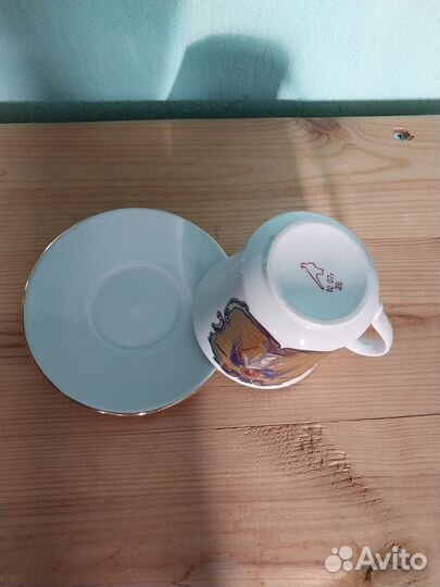 Чайная пара с ангелом