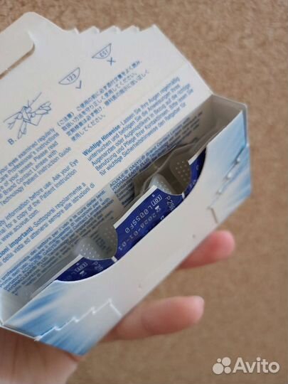 Acuvue Oasys -3 и жидкость для линз