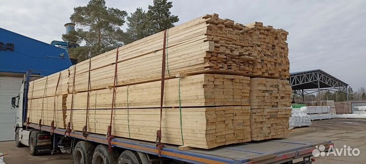 Доска обрезная, брус от производителя
