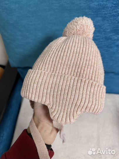 Шапка для девочки 2, 3 года