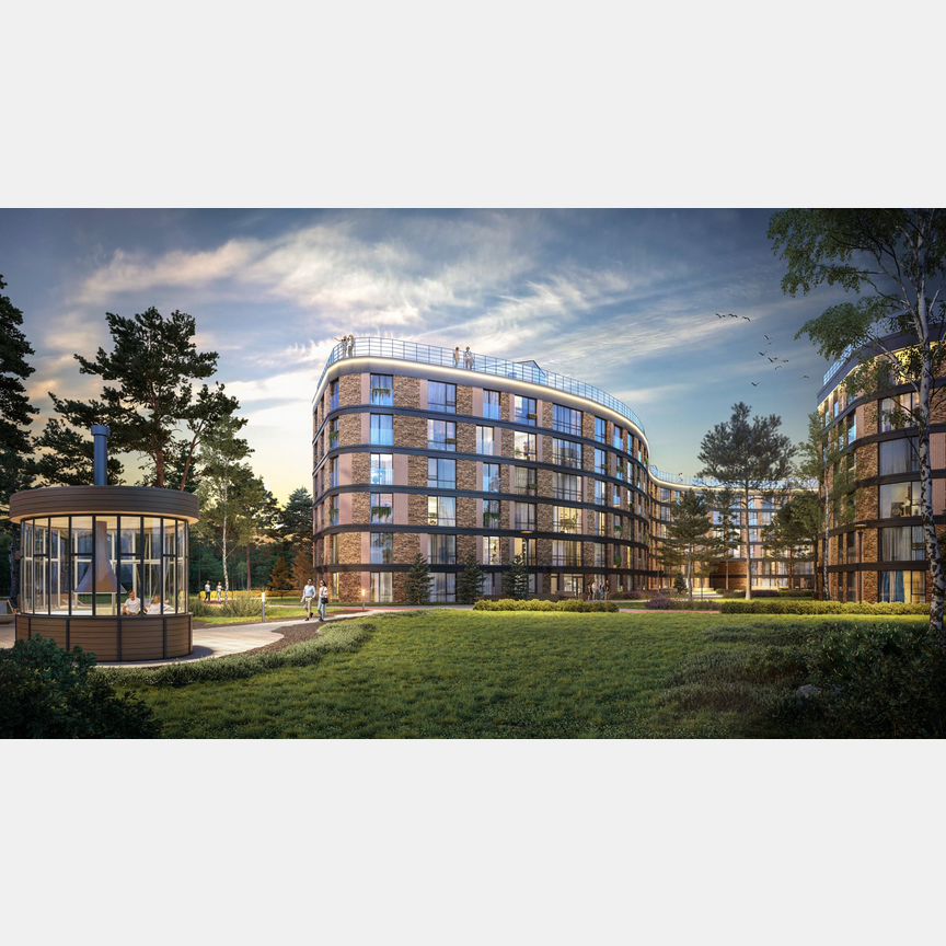 3-к. апартаменты, 92 м², 1/10 эт.