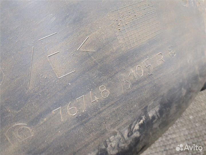 Защита арок (подкрылок) Renault Megane 3 2009, 201