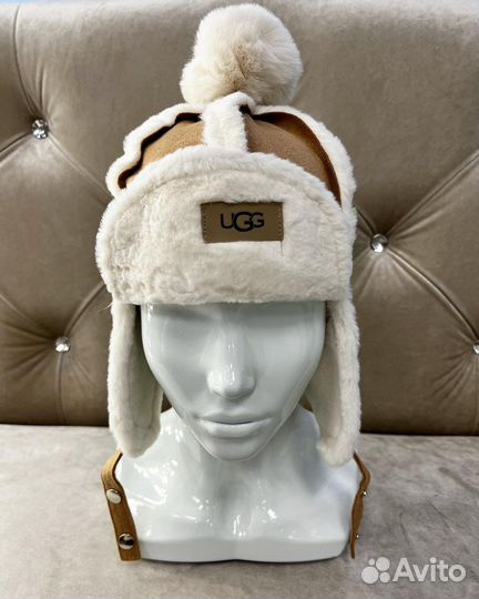 Шапка ушанка детская