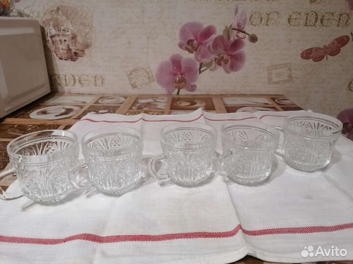 Хрустальные бокалы СССР