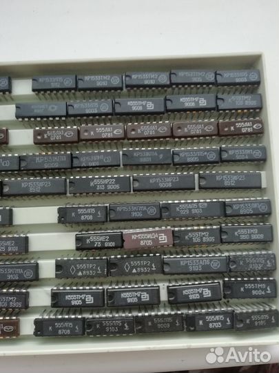 Процессор кр580вм80А, 133 и др. микросхемы