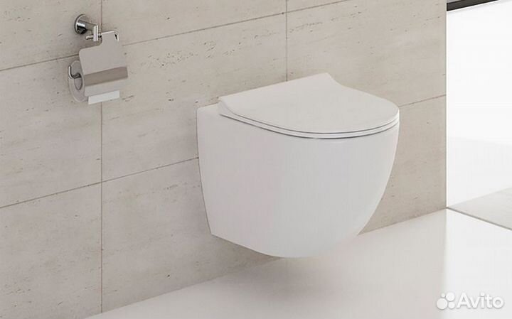 Унитаз Vitra Sento 7748B003-0075 подвесной без сид