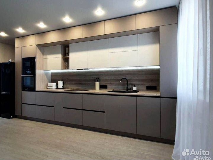 Кухня под ключ с островом