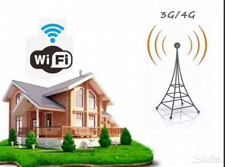 Безлимитный 4G интернет на даче