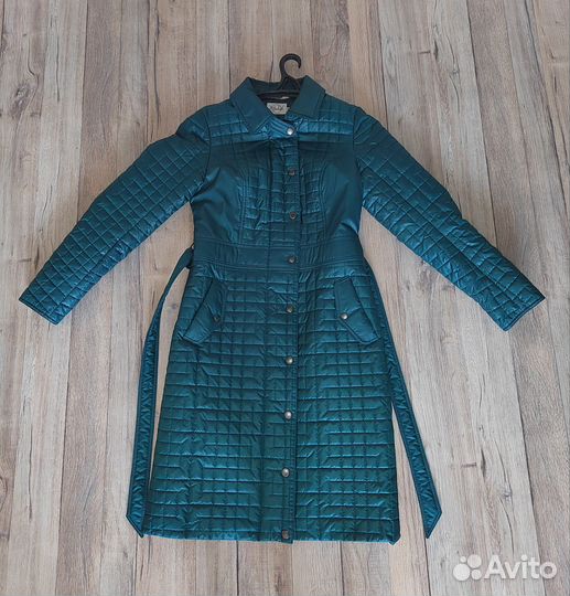 Стеганое пальто