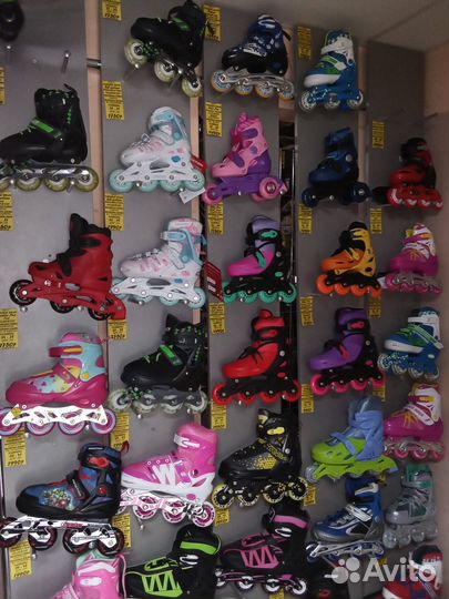 Ролики раздвижные, размеры с 26 по 38, новые