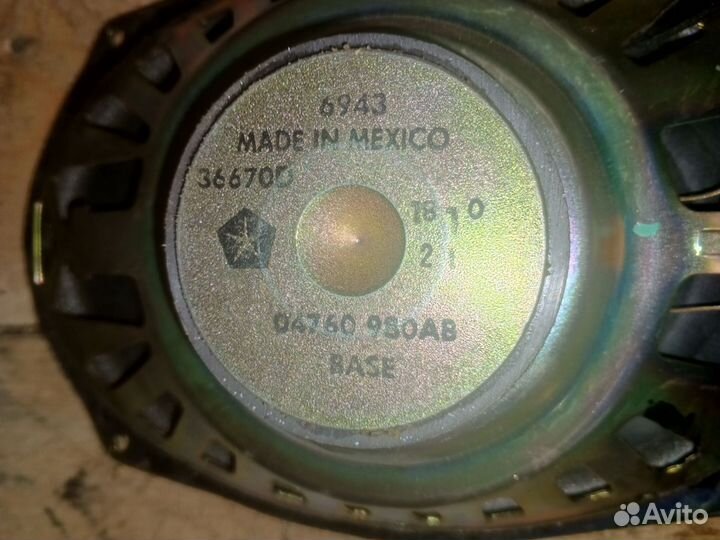 Колонки Dodge Stratus 2002г