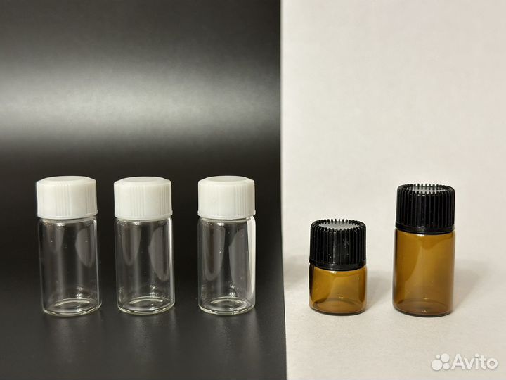 Набор флаконов 1 мл и 3 мл. Для эфирных масел