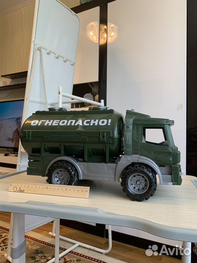 Машинка бензовоз Огнеопасно
