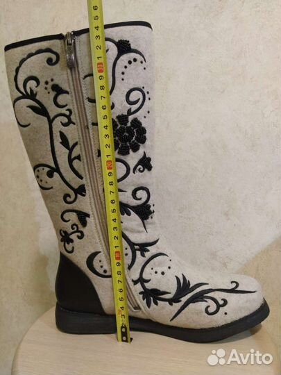 Валенки сапоги новые зимние женские 37