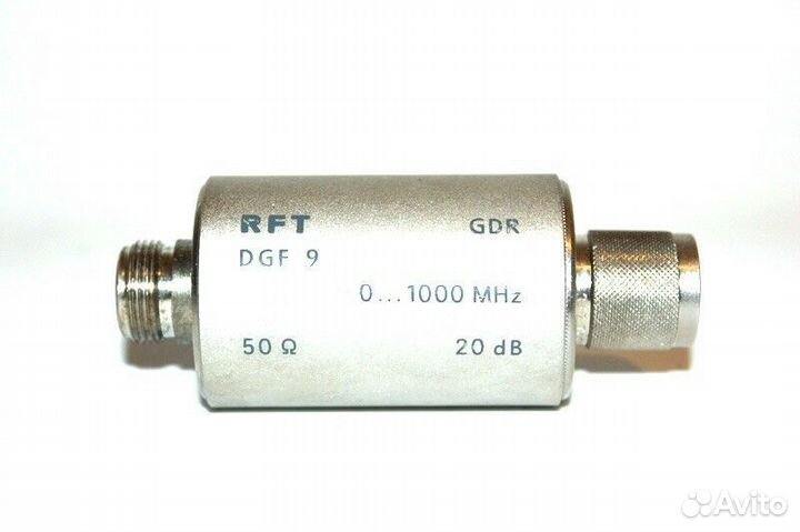 Аттенюатор DGF 9 DGF9 RFT 0MHz-1000MHz GDR SMV11 S