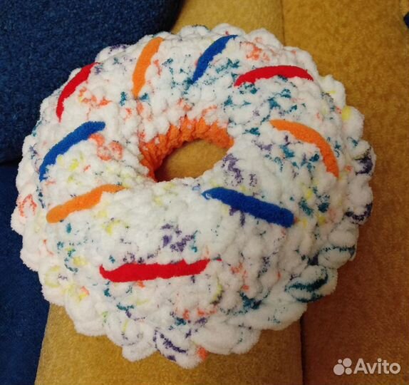 Подушка-пончик